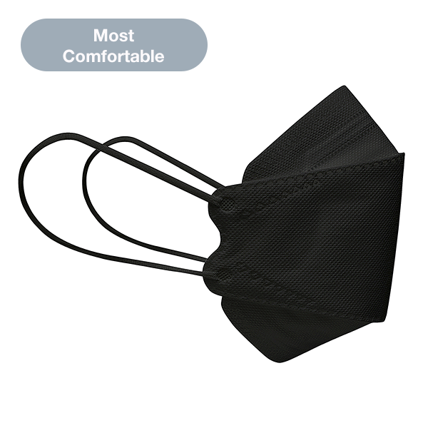Good Comfort KN95 Face Mask, Black (10 Pack) – Good Mask Co.